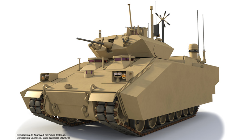 Illustration for article titled Army's New Hybrid Tank Targets Our Enemies and Soaring Oil Prices